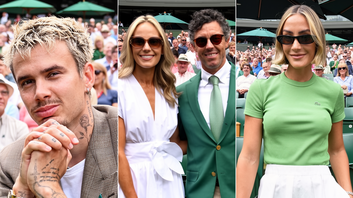 E世博体育注册 - 24小时直击 | Wimbledon 2026 第3日：、Rory McIlroy与Frankie Bridge 现场观战 - E世博体育